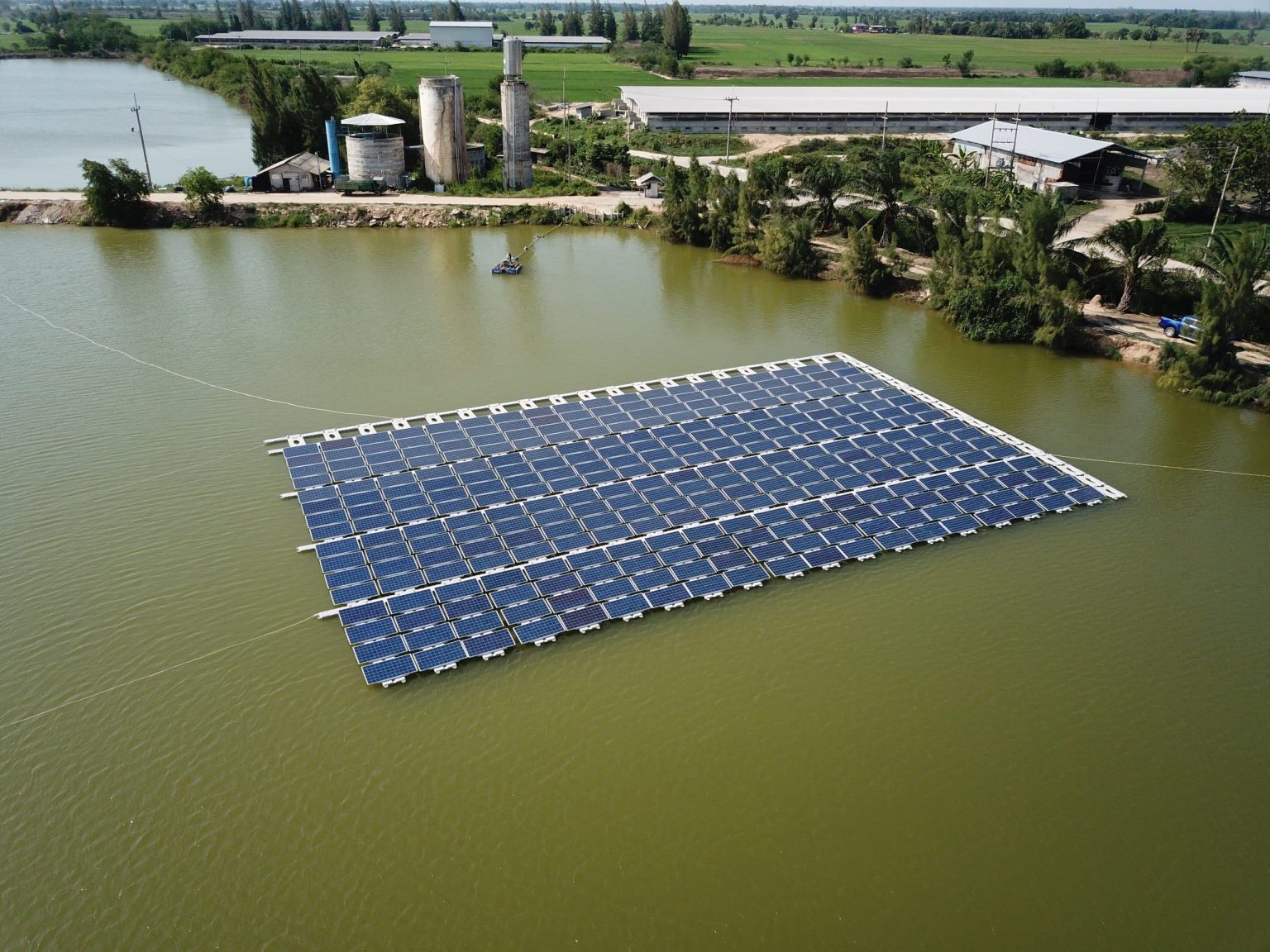 Solaire flottant