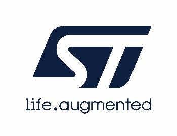 Logo STMicroelectronics à Grenoble